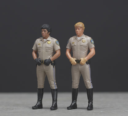 CHIP highway patrol high detail painted scale 1/18 A292