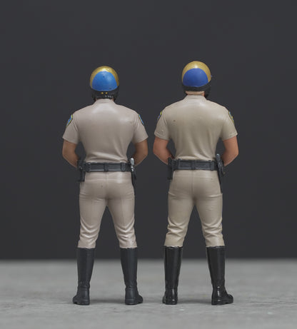 CHIP highway patrol high detail painted scale 1/18 A289