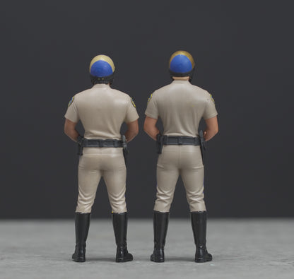 CHIP highway patrol high detail painted scale 1/18 A290