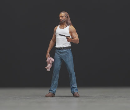 Air hijack figure  HO 1/64 1/43 1/24 1/18 Scale handpaint high detail