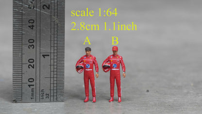 Race charles figure HO 1/64 1/43 1/24 1/18 Scale handpaint high detail