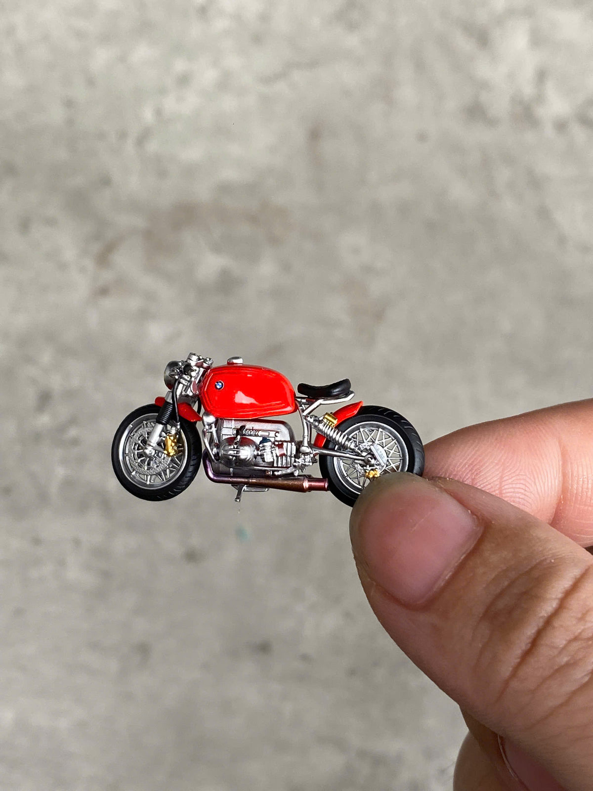 Motorcycle bike 1/64 scale handpaint high detail