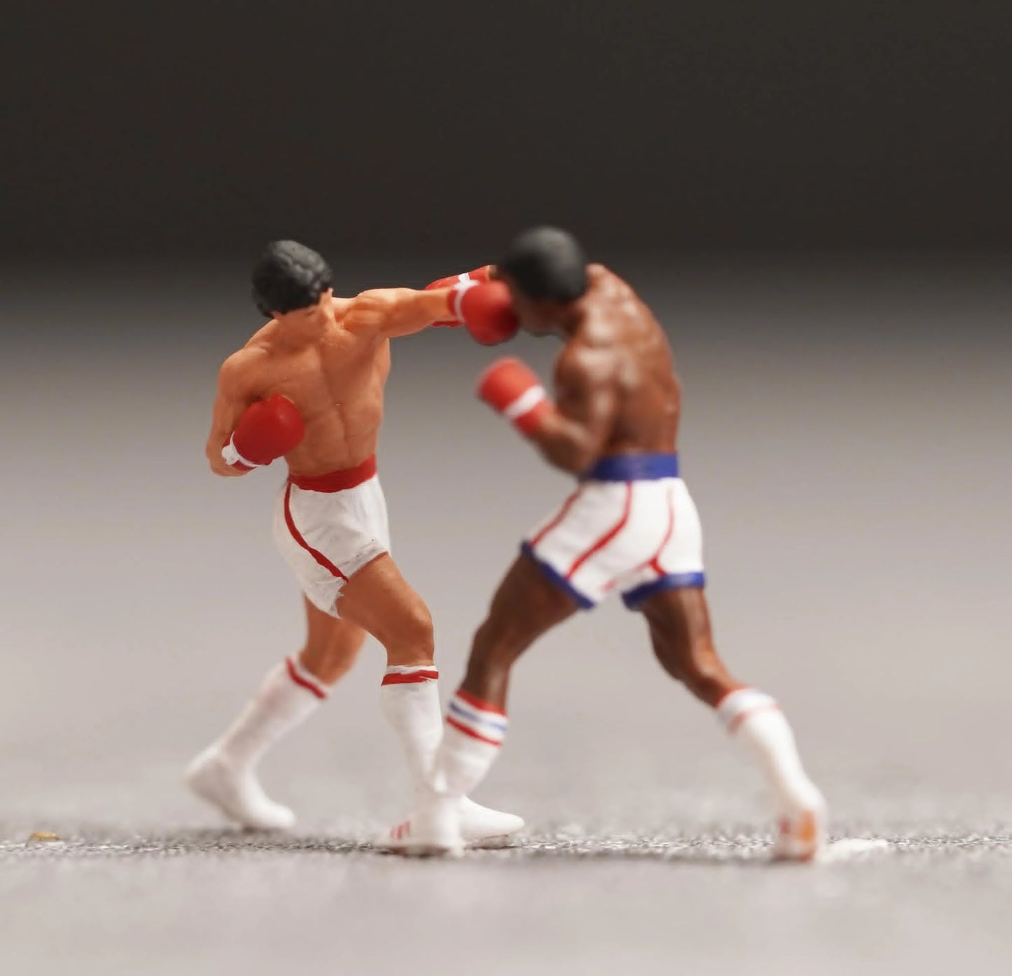 Rocky creed figure hand painted high detail 1:18 to HO scale