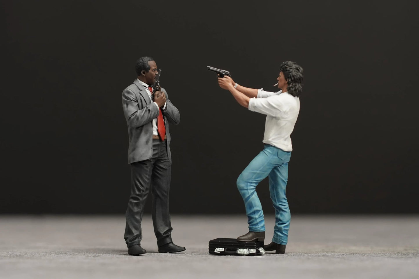 Mel Rigg Danny Lethal figure 1:18 to 1/64 HO scale handpaint high detail