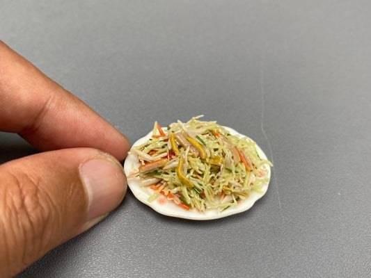1/12 Chicken salad vietnamese style clay miniature