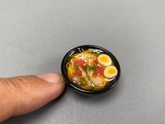 1/12 Ramen noodle clay miniature