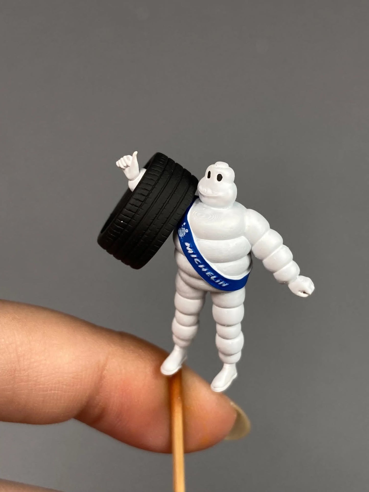 Tyre man Michel figurine handpaint high detail 1:18 to HO scale