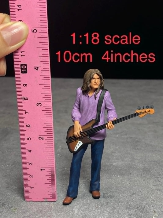 John Jone rocker guitarist figure handpaint high detail 1:18 scale