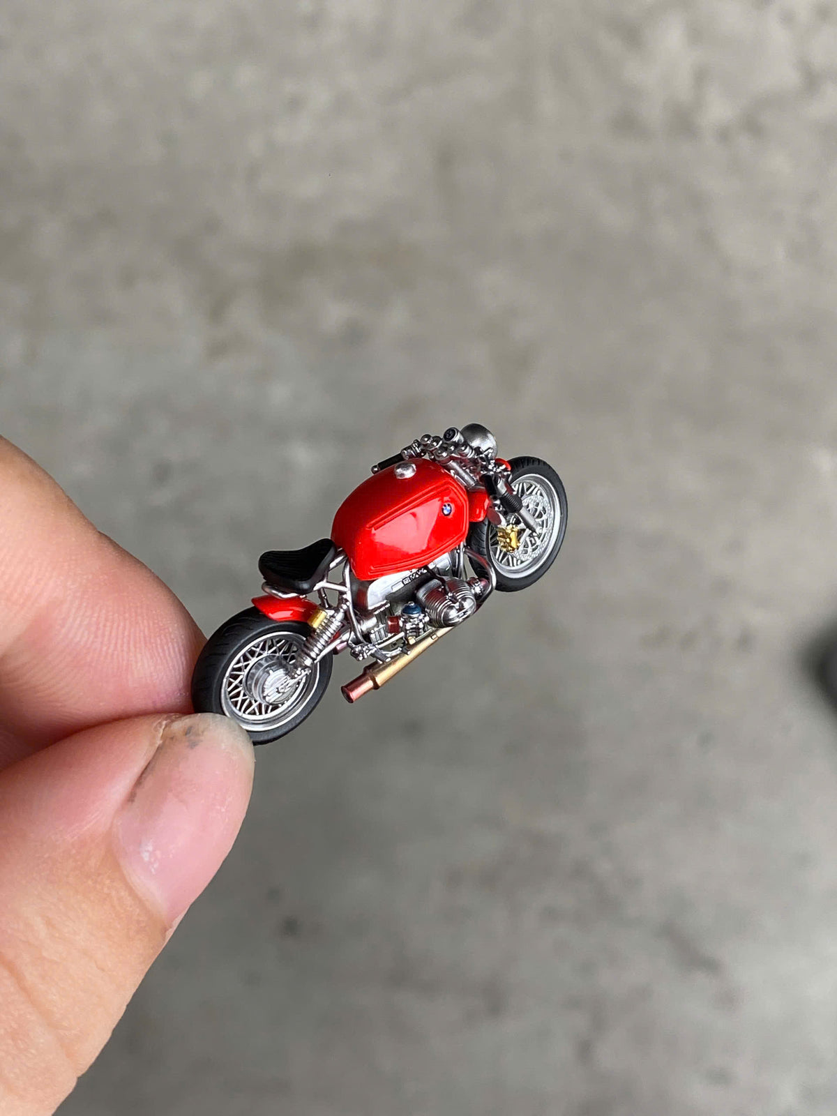 Motorcycle bike 1/64 scale handpaint high detail