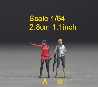 Evil figure HO 1/64 1/43 1/24 1/18 Scale handpaint high detail GE10,48