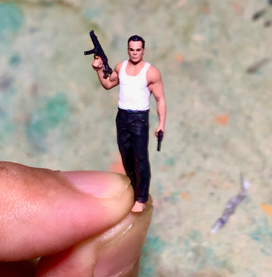 John Bruce figure 1:18 to HO scale handpaint high detail