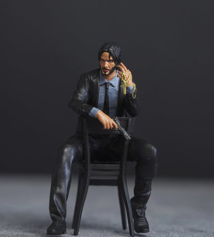 Man killer figure 1:18 to HO scale handpaint high detail