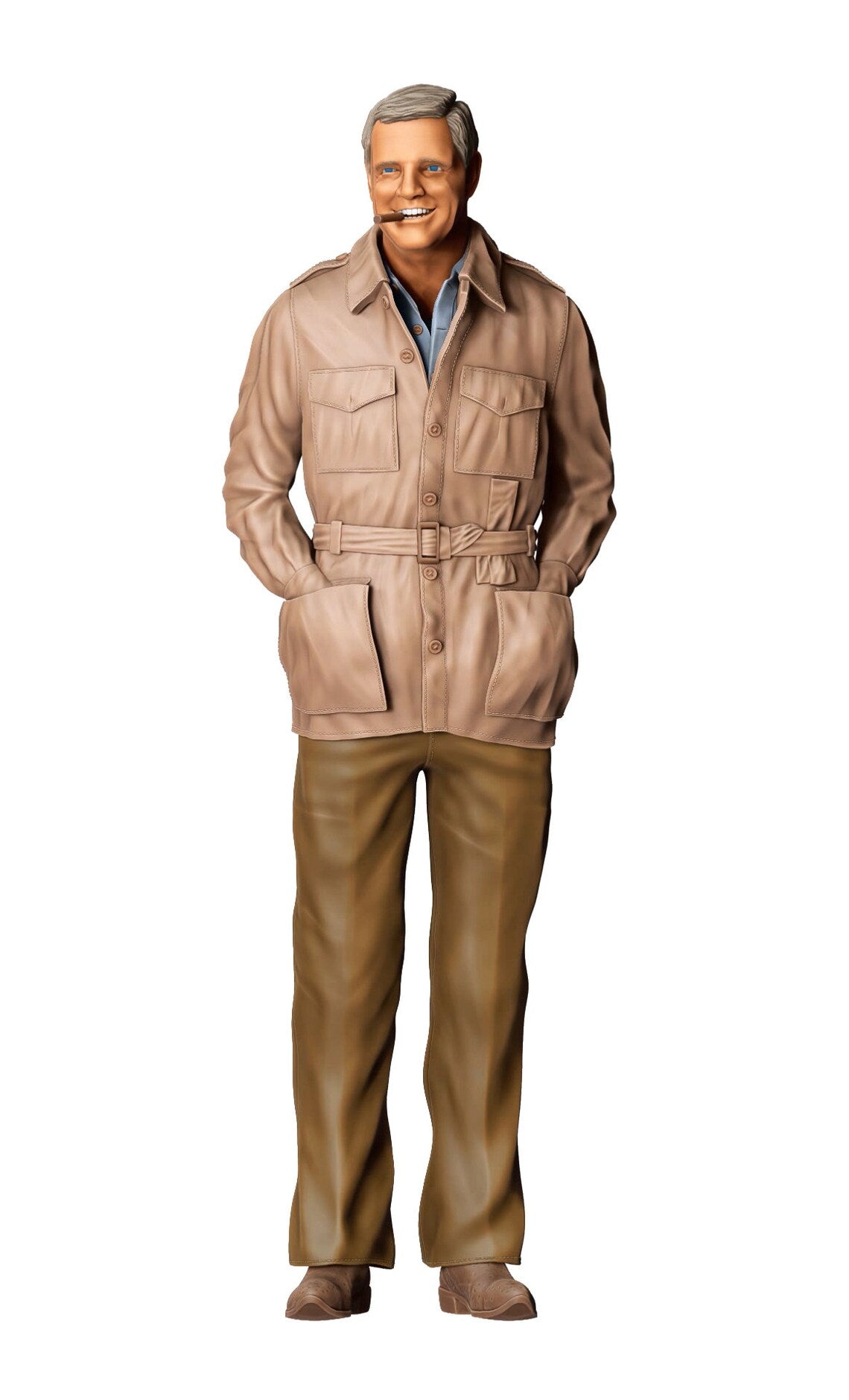 Team A TV figure HO 1:64 Scale handpaint high detail