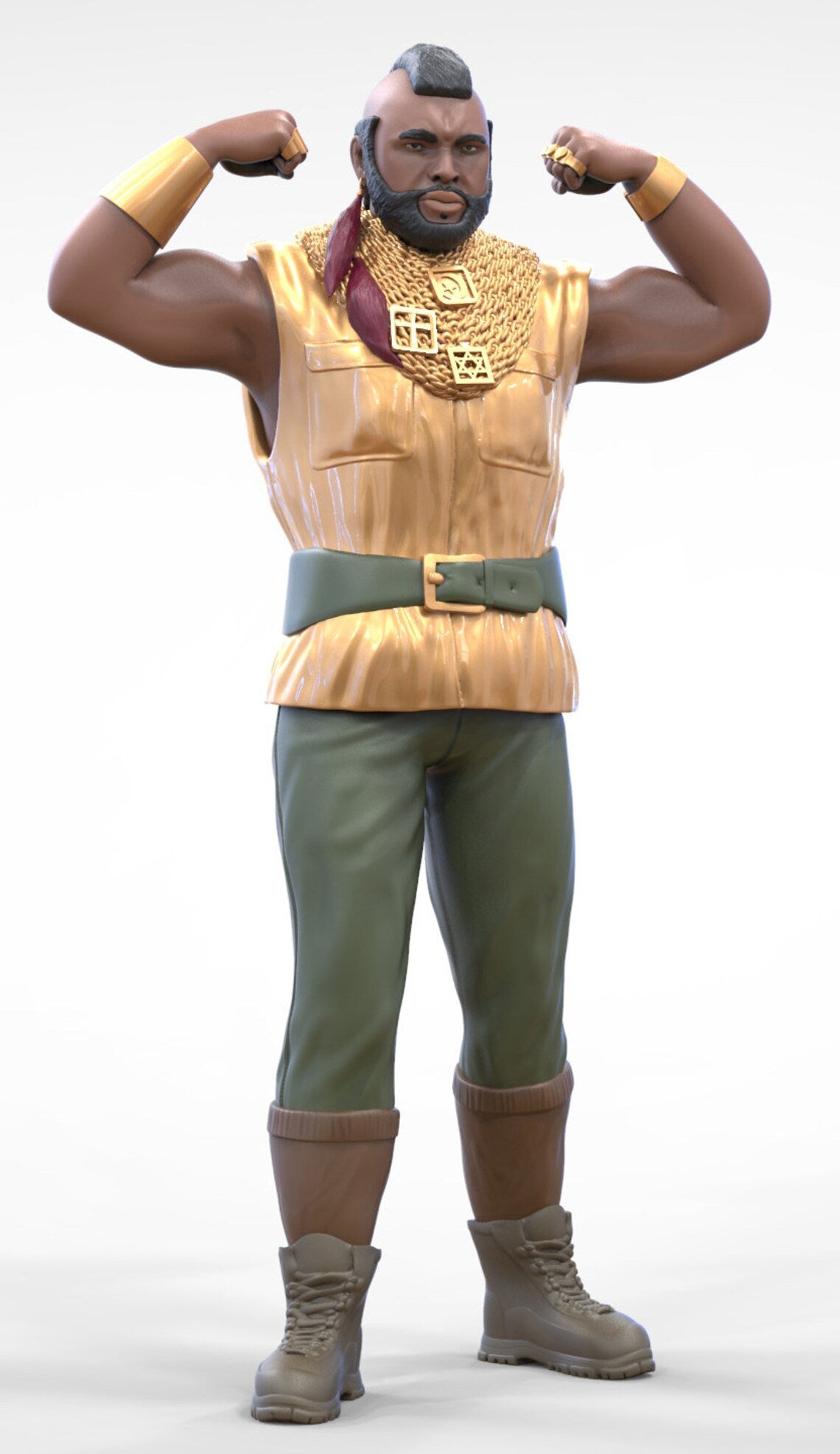 Team A TV figure HO 1:64 Scale handpaint high detail