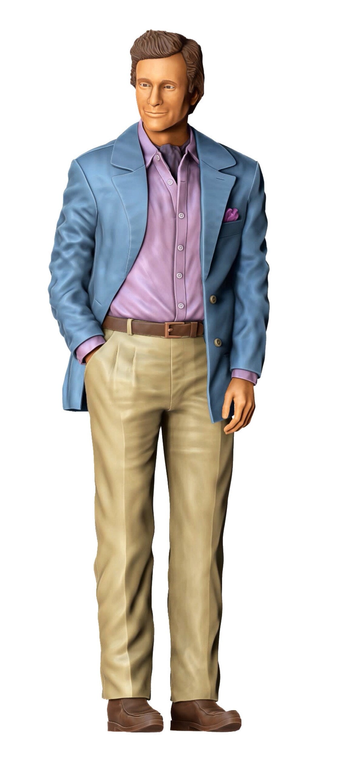 Team A TV figure HO 1:64 Scale handpaint high detail