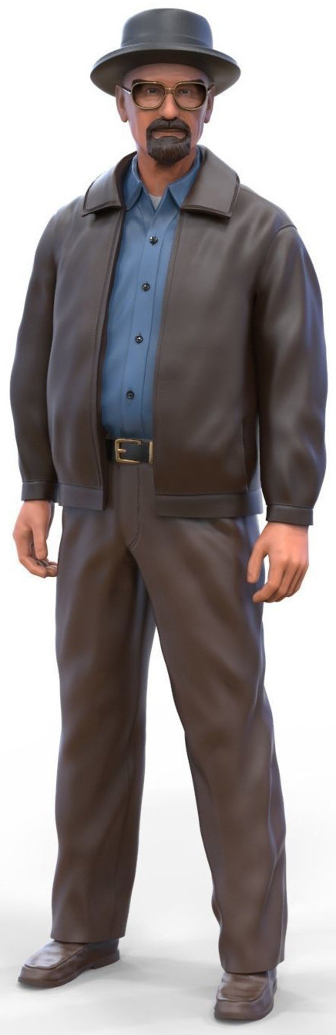 Breaking man figure scale 1:18 handpaint