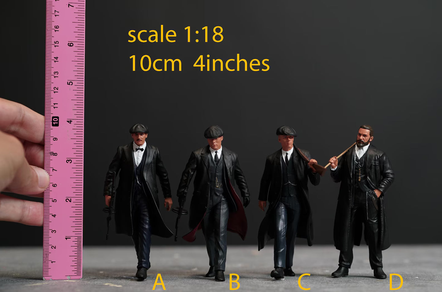 British Men figure HO 1/64 1/43 1/24 1/18 Scale handpaint high detail