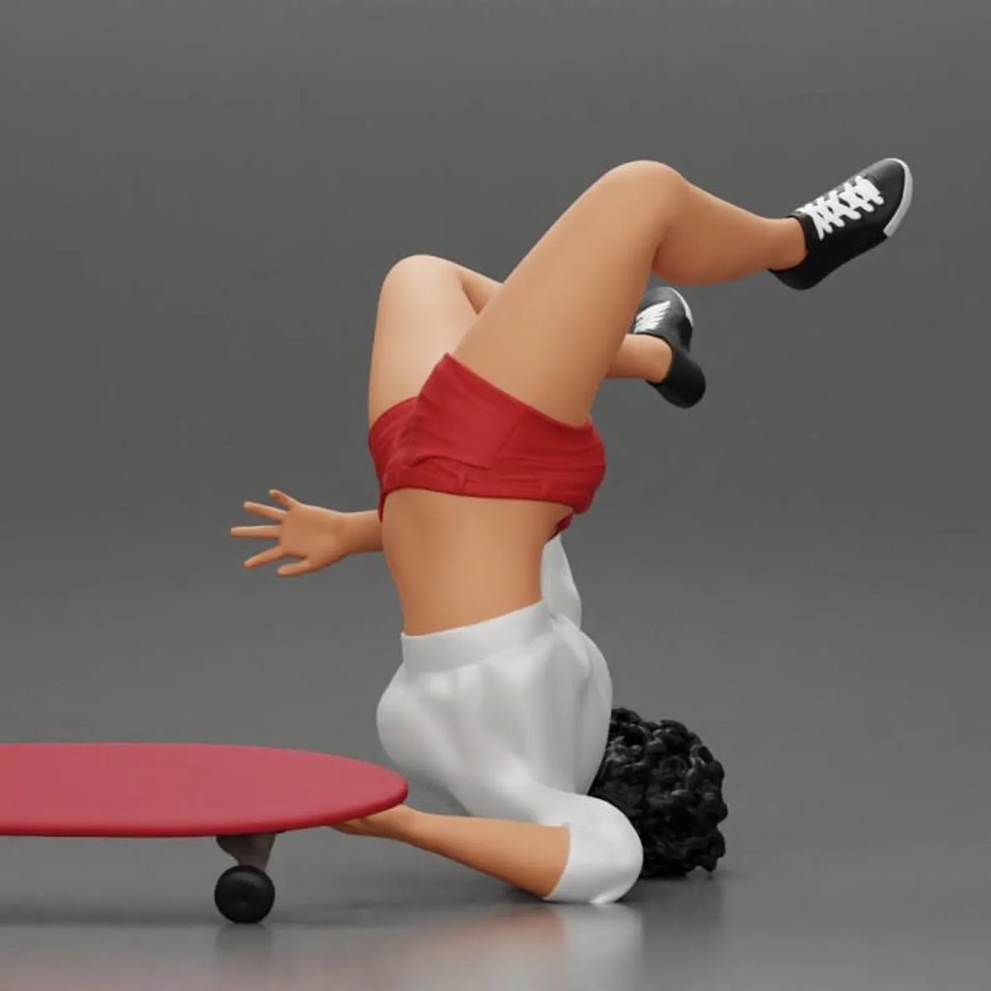 Skateboard figure HO 1/64 1/43 1/24 1/18 Scale handpaint high detail