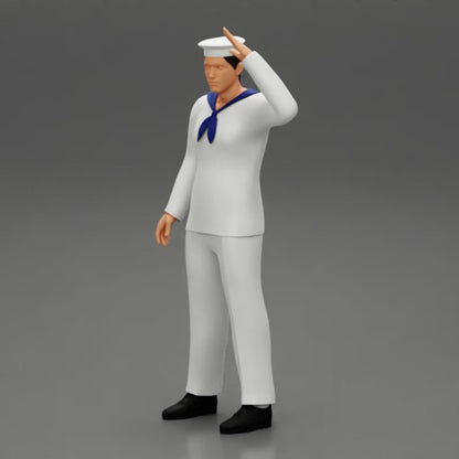 Navy figure HO 1/64 1/43 1/24 1/18 Scale handpaint high detail