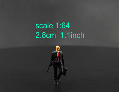 Man figure HO 1/64 1/43 1/24 1/18 Scale handpaint high detail