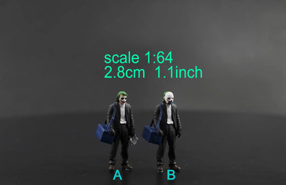 Clown figure HO 1/64 1/43 1/24 1/18 Scale handpaint high detail