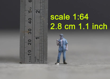 Ghost figure HO 1/64 1/43 1/24 1/18 Scale handpaint high detail