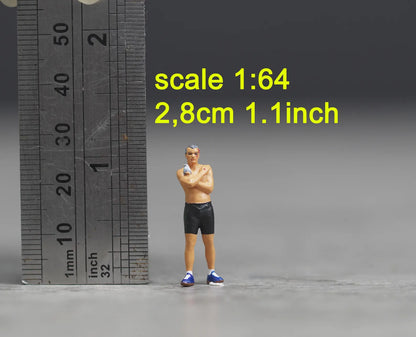 Roy figure HO 1/64 1/43 1/24 1/18 Scale handpaint high detail