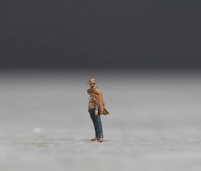Cowboy figure HO 1/64 1/43 1/24 1/18 Scale handpaint high detail