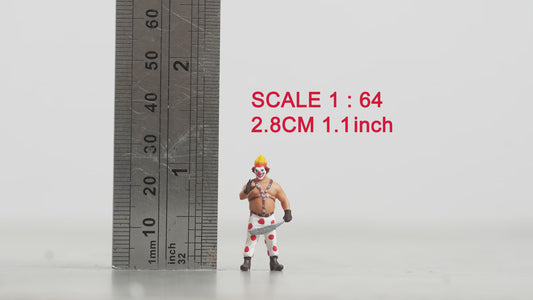 Horror figure HO 1/64 1/43 1/24 1/18 Scale handpaint high detail