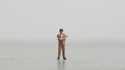 Man figure HO 1/64 1/43 1/24 1/18 Scale handpaint high detail