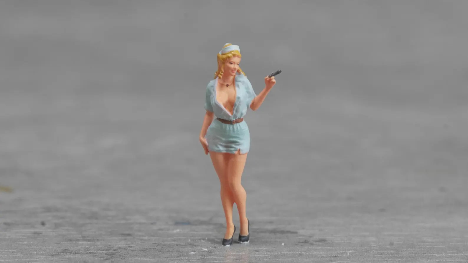 Nurse figure HO 1/64 1/43 1/24 1/18 Scale handpaint high detail
