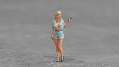 Nurse figure HO 1/64 1/43 1/24 1/18 Scale handpaint high detail