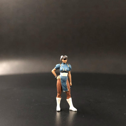 Girl figure HO 1/64 1/43 1/24 1/18 Scale handpaint high detail