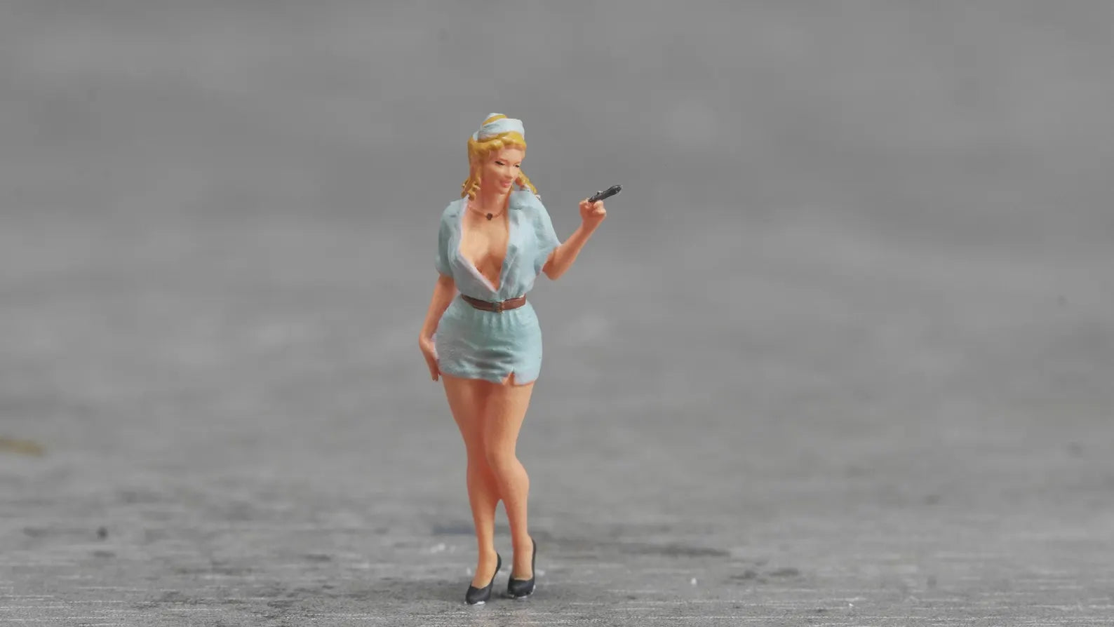 Nurse figure HO 1/64 1/43 1/24 1/18 Scale handpaint high detail
