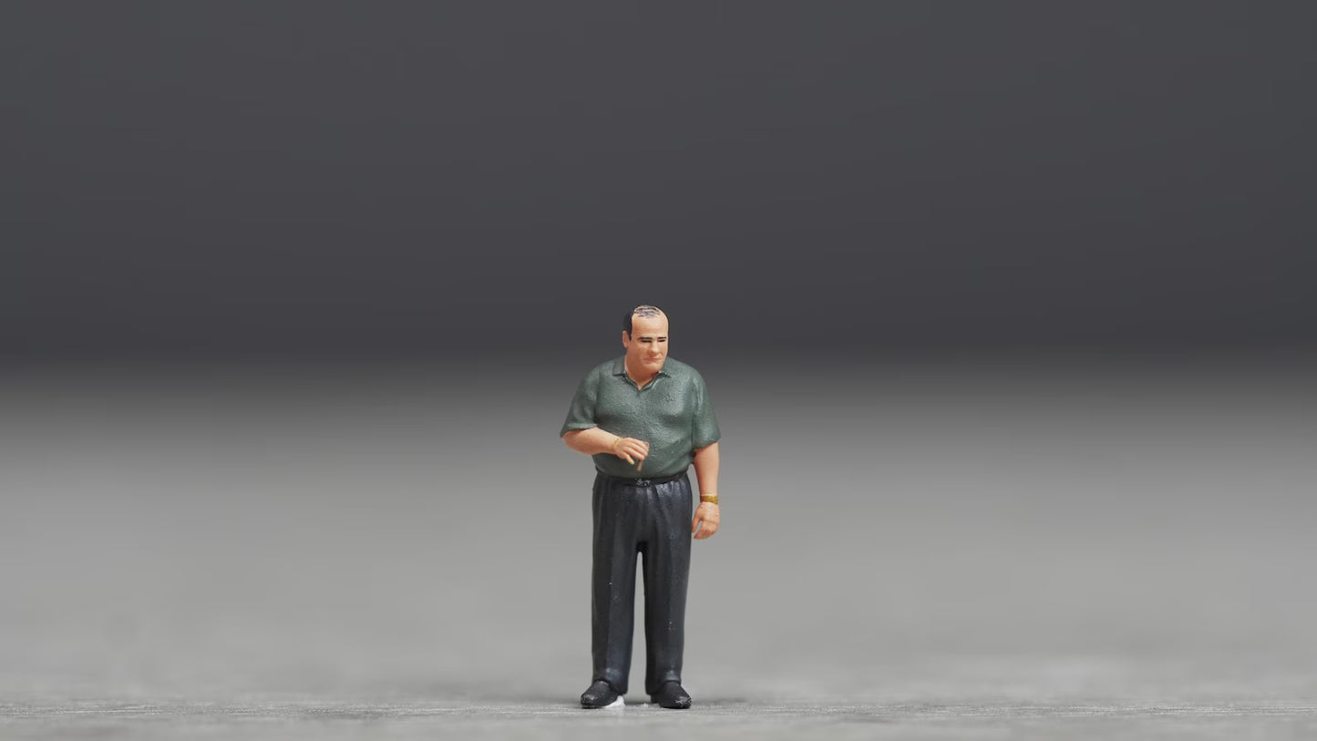 Man figure HO 1/64 1/43 1/24 1/18 Scale handpaint high detail