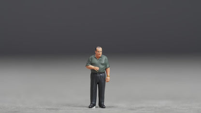 Man figure HO 1/64 1/43 1/24 1/18 Scale handpaint high detail