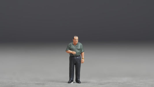Man figure HO 1/64 1/43 1/24 1/18 Scale handpaint high detail