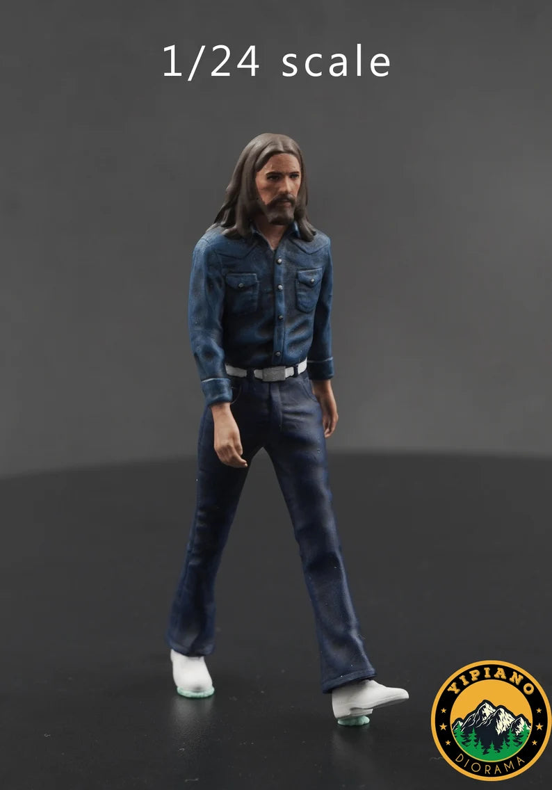 The Abbey band figure 1/24 1/43 1/64 HO scale handpaint high detail