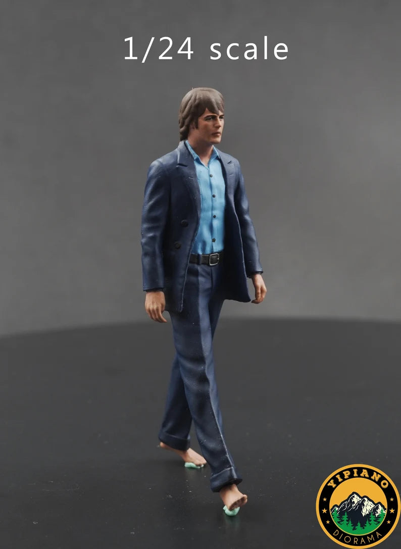 The Abbey band figure 1/24 1/43 1/64 HO scale handpaint high detail