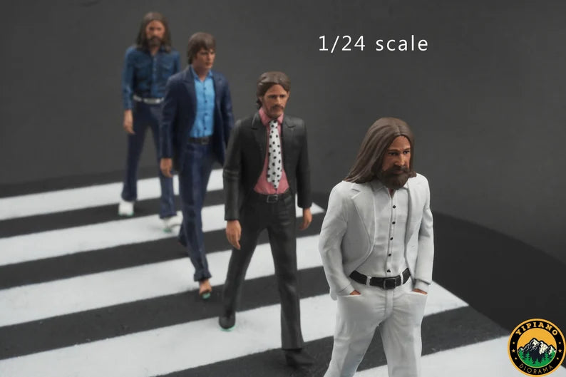 The Abbey band figure 1/24 1/43 1/64 HO scale handpaint high detail