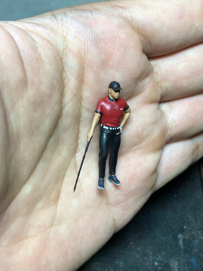HO & 1:64 scale Golfer figure