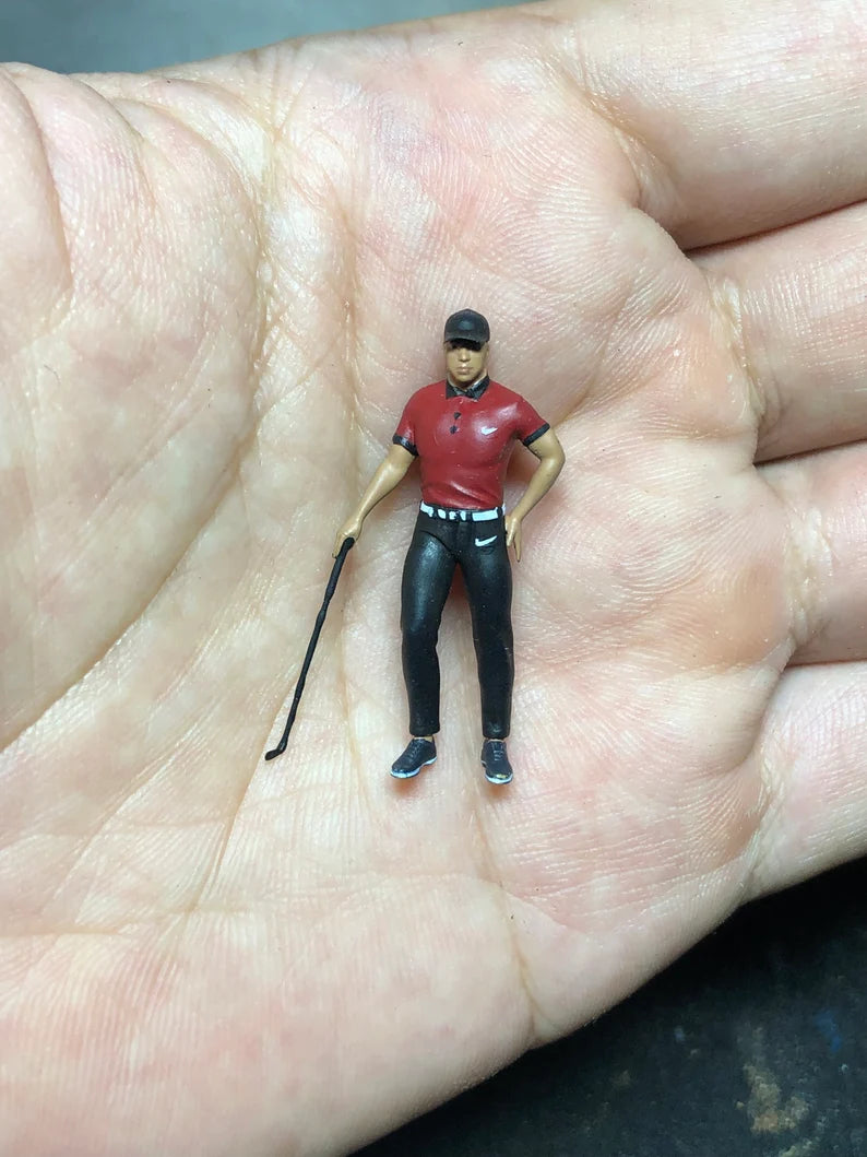HO & 1:64 scale Golfer figure