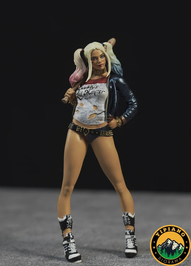 Baseball girl figure handpaint high detail 1:18 scale