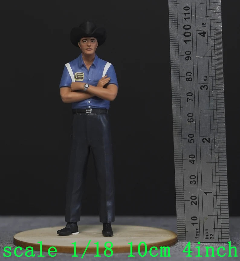 Shel figure handpaint high detail 1:18 to HO scale