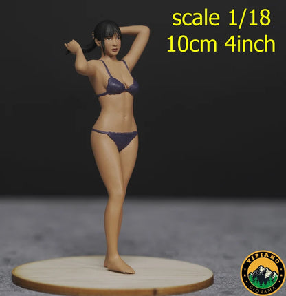 Sexy Lace Bras girl figure (FOR CUSTOM) handpaint high detail 1:18 to HO scale