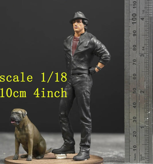 Rock boxer and the dog figure All scale handpaint high detail
