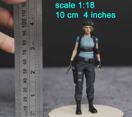 Jill Evil figure (For Custom) 1:18 to HO scale handpaint high detail