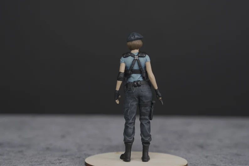 Jill Evil figure (For Custom) 1:18 to HO scale handpaint high detail