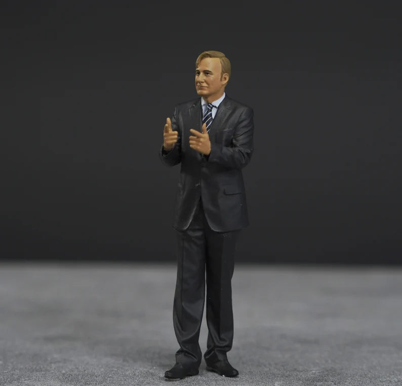Saul figure (For Custom) 1:18 to HO scale handpaint high detail