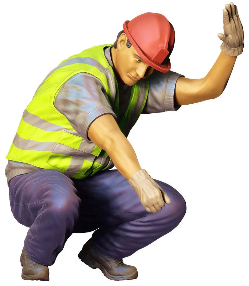 Mechanic figure HO 1:64 Scale handpaint high detail